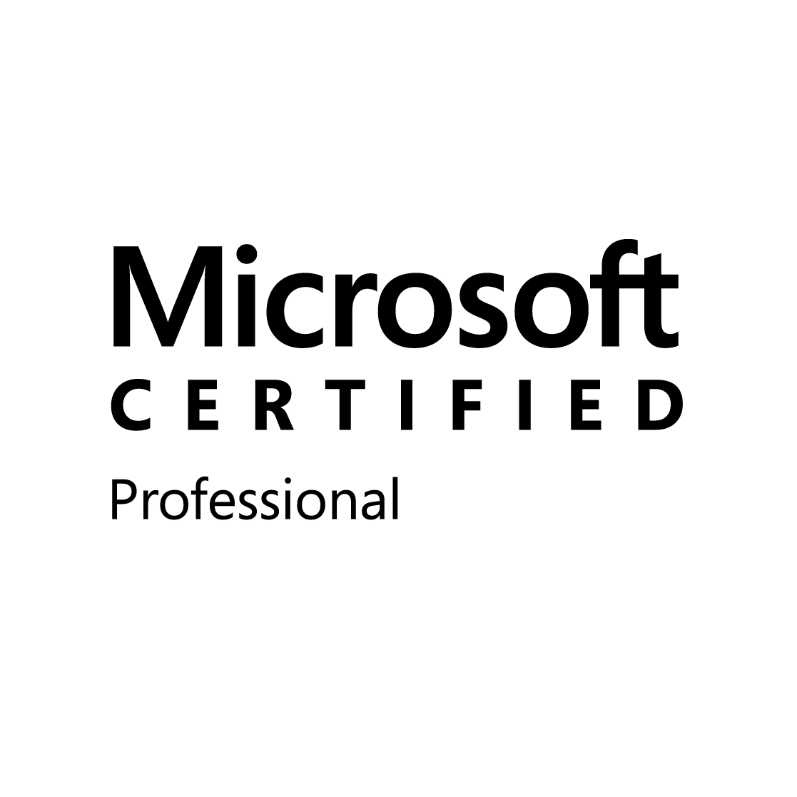 Microsoft Certified Professional badge
